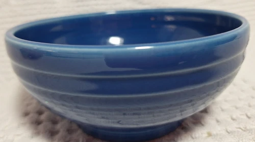 Fiesta Homer Laughlin Small 5" Rice BOWL Blue Lead Free 38L