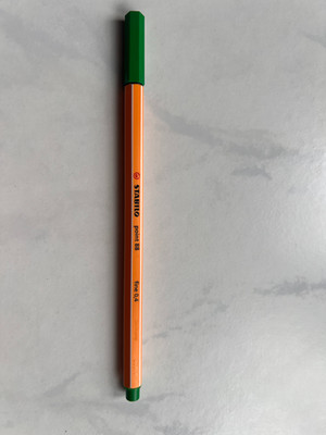 3 x STABILO point 88 Fineliner grün 0,4 mm