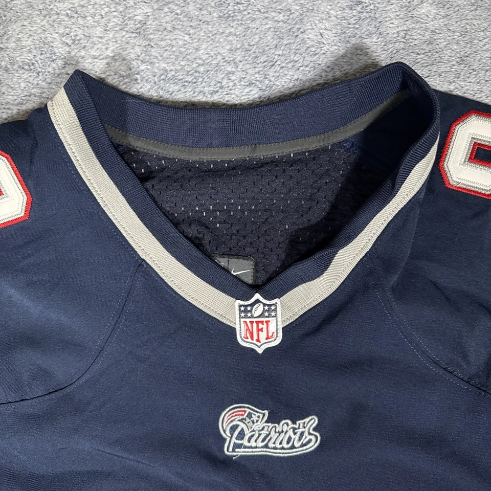 Camiseta de fútbol americano Nike de los jugadores de la NFL WES WELKER #83 New England Patriots talla 52 nueva con etiquetas Foto 3 de 4