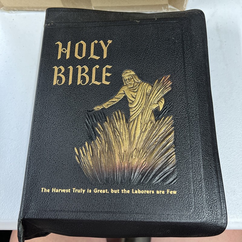 Holy Bible Spiritual Harvest Edition 1955 , No Box