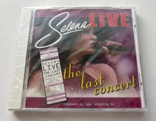 Selena Live - The Last Concert (CD, 2001) Seal Scuff