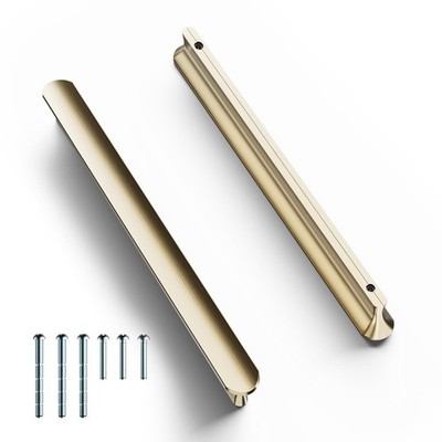 Cobbe 10 Pack Champagne Bronze Cabinet Pulls 5 inch(128mm) Hole Centers Kitch...