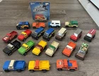 HUGE LOT of 21 VINTAGE TONKA MITES MINIVAN & TRUCKS including new old stock van!