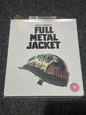 FULL METAL JACKET - UK 4K ULTRA HD + BLU-RAY STEELBOOK * NEW & SEALED