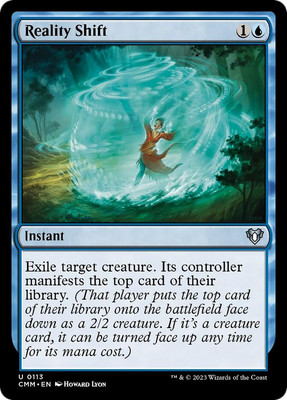 Reality Shift [Commander Masters] Foil Near Mint