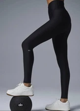 Alo Women’s Small Alosoft High-Waist Legging Black