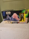 Star Wars 1997 Power of the Force JABBA THE HUT w/ HAN SOLO Figure ~NEW