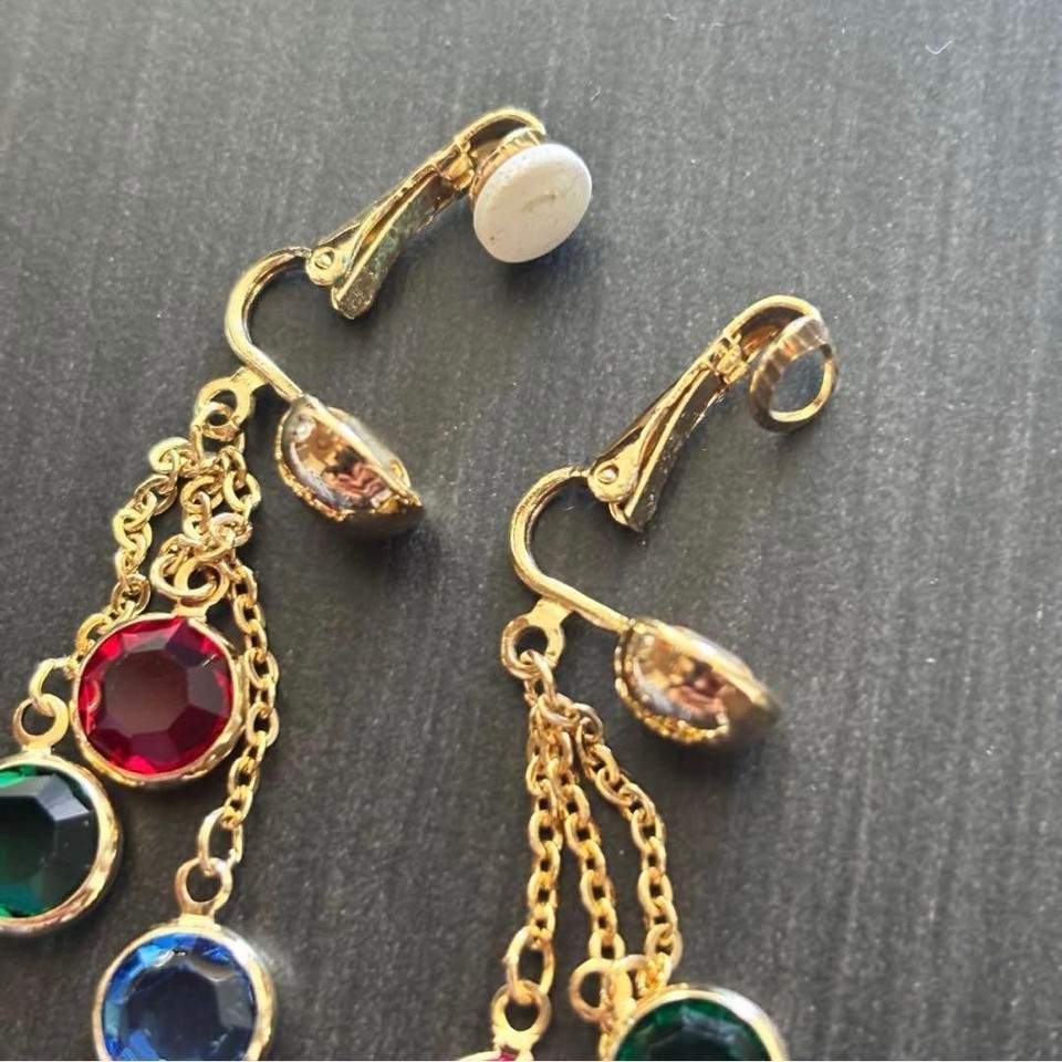 Swarovski Vintage SAVVY Necklace & Earring Set Multi-color Crystal | eBay