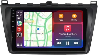 For Mazda 6 2009-2013 Android 13 Apple Carplay Car Stereo Radio GPS Navi+Camera