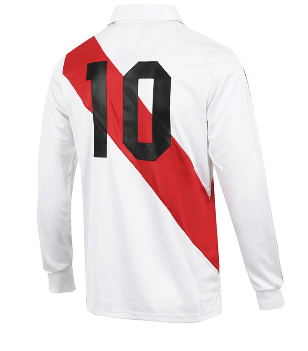 adidas Peru 1978 Throwback # 10 Soccer Shirt JI7634 | eBay