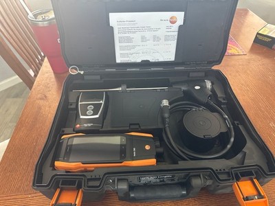Testo 300 0564 3004  Commercial/ industrial flue gas analyzer kit with printer