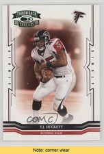 2005 Donruss Throwback Threads Atomic Century Proof Green TJ Duckett READ 0q3
