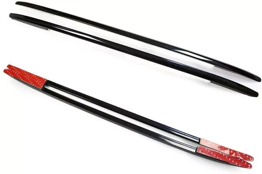 Barras transversales de techo negras portaequipajes para Porsche Cayenne 2011-2017 Foto 2 de 4