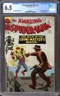 Amazing Spider-Man #26 CGC 6.5 (OW-W) 1st Patch & Crime-Master
