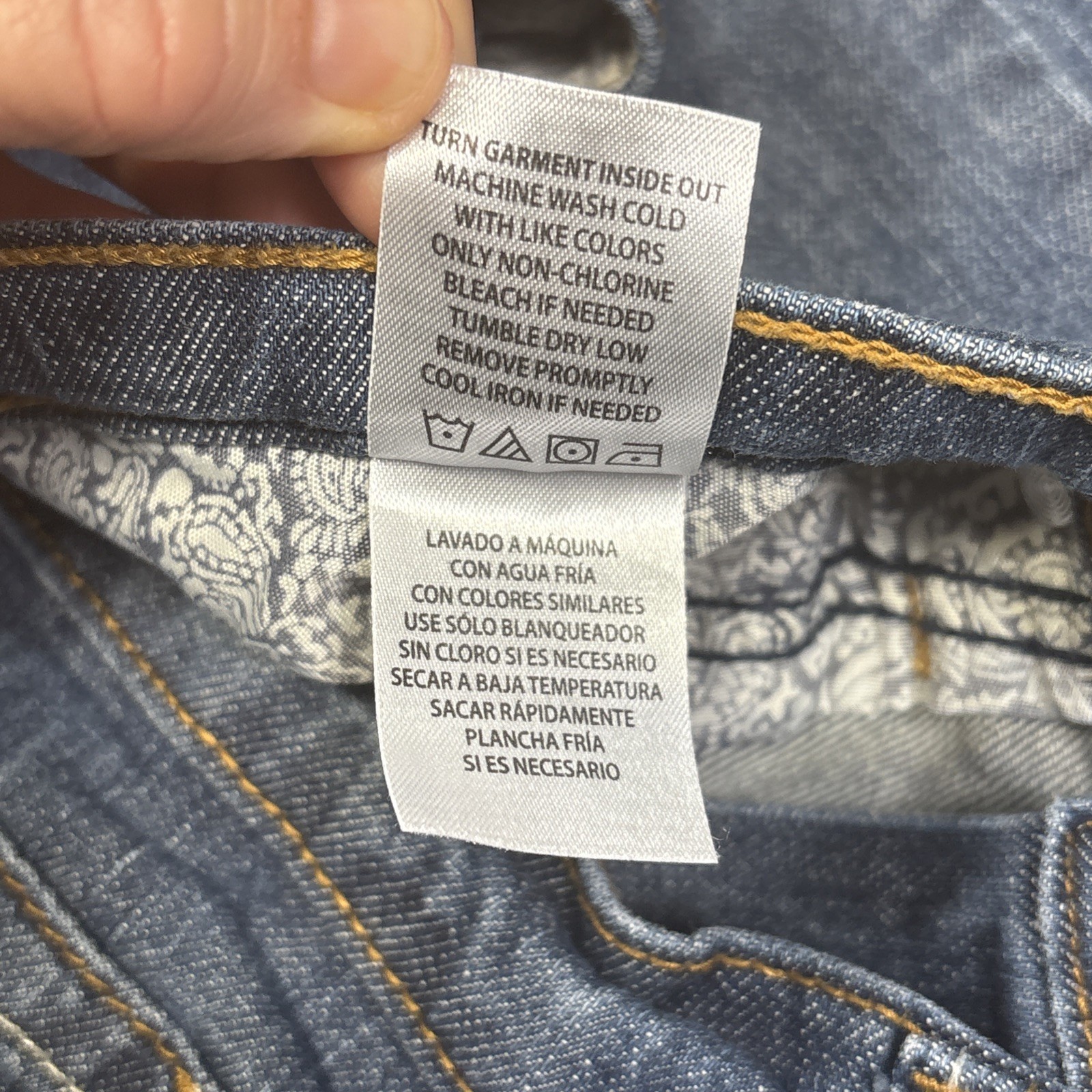 Cody James Jeans Men’s 34x34 Fits 35 X 34 Straight Leg Blue Medium Wash - View 6