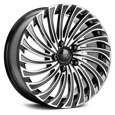 Ipw W1209 Wheels 15x6.5 35 4x100 73.1 Black Rims Set Of 4