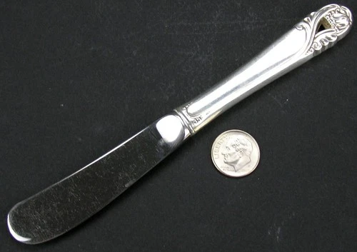 1 Sterling Handle Stainless Blade Butter Knife International Silver SPRING GLORY