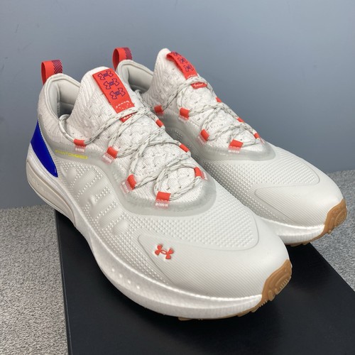 Under Armour Phantom Fore Moving Day Zapatos de Golf Hombres Talla 12 Blancos Tenis para Correr - Imagen 3 de 11