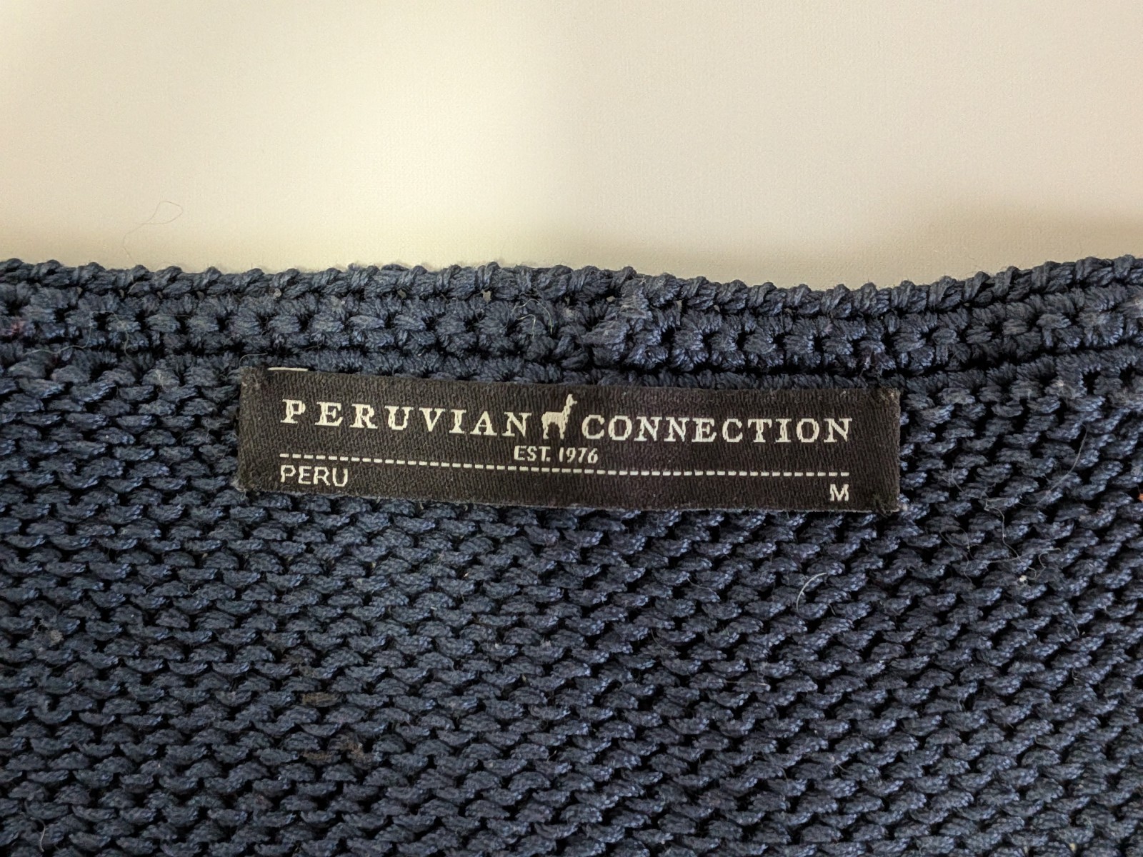 Dramatic, geometric Peruvian Connection Pima Pull… - image 6