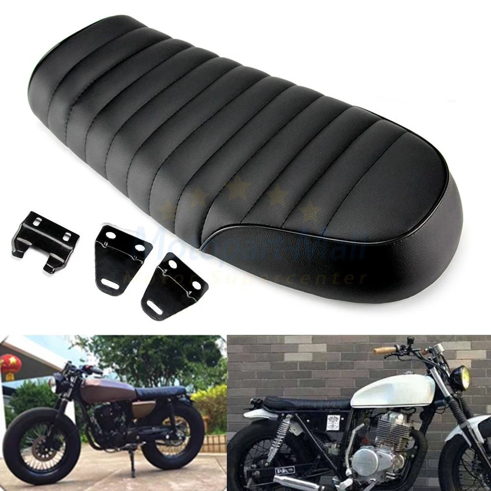 Joroba plana para Honda CG125 CB CM CL XL 125 250 350 450 moto café corredor Foto 3 de 4