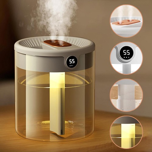 Large Capacity 2L USB Humidifier With Night Light And Smart Sensor 3 Mist Modes - Picture 4 of 24