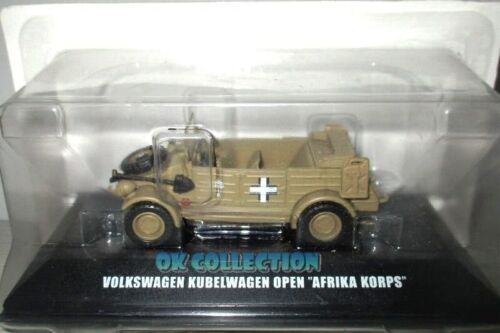 1:43 Military Model VOLKSWAGEN KUBELWAGEN OPEN "AFRIKA KORPS"_ DeAgostini (00). - Foto 2 di 2
