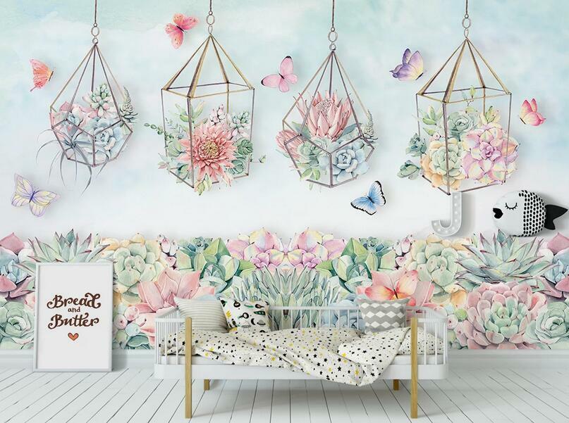 3D Beautiful Garden ZHUA6024 Wallpaper Wall Murals Removable Self-adhesive Amy