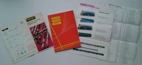 EISENBAHNMODELLE MINITRIX PROSPEKTE PREISE TRIX GLEISBUCH mit 111 LAYOUTS 1968 - Bild 2 von 22