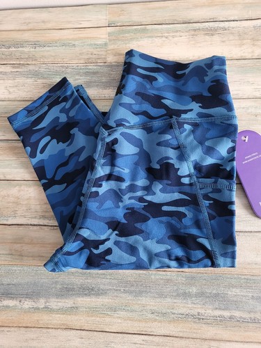 Kamo Fitness Yoga Pants Pockets Leggings Size Medium High Waist - Picture 2 of 11