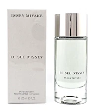 Issey Miyake Le Sel D'issey 3.3 oz. EDT Refillable Spray for Men. New Sealed Box
