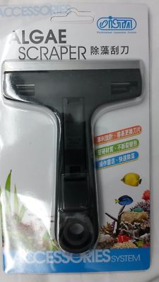 Ista Metal Blade Algae Scraper, Aquarium Maintenance Tool, about 4 Inches (10cm)
