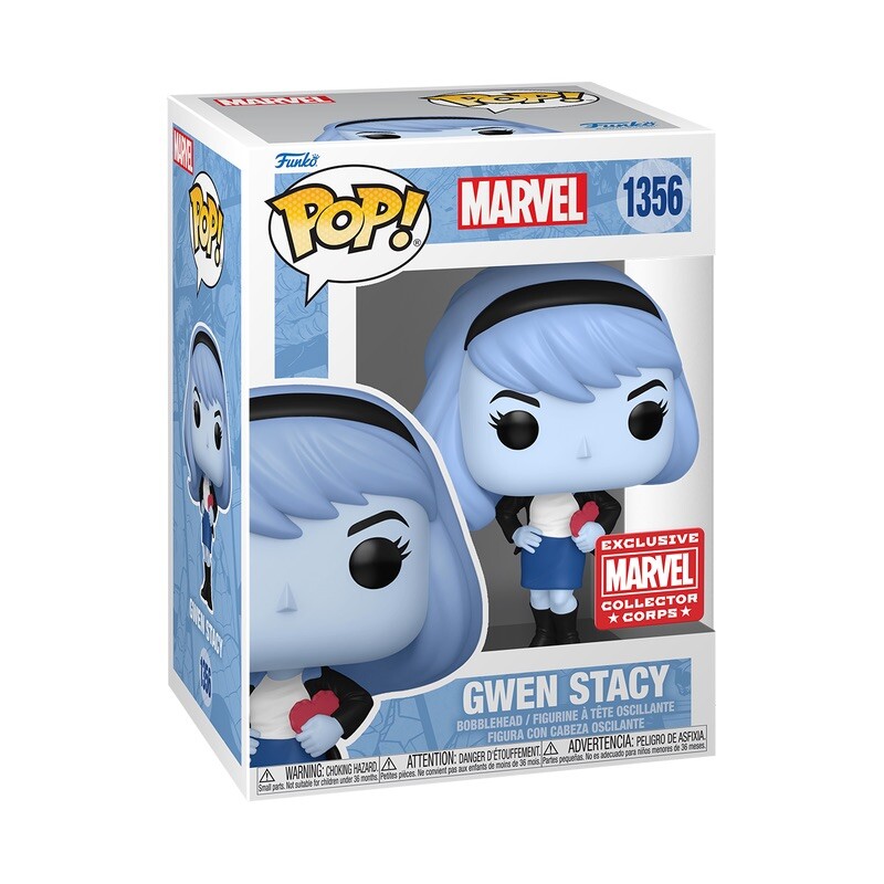 Funko POP! Marvel Spider-Man Blue GWEN STACY with Heart