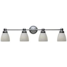 World Imports 4-Light Chrome Bath Bar