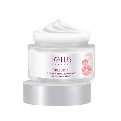 Lotus Herbals Probrite Illuminating Radiance Night Cream, 50 G