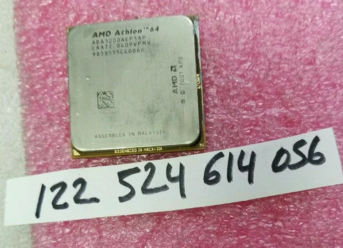 AMD ATHLON 64 3200+ CPU ADA3200AEP5AP 1M SOCKET 754  DESKTOP CPU