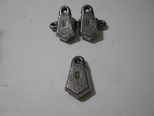 50 , 5 OZ  HANDMADE FLAT BANK SINKERS