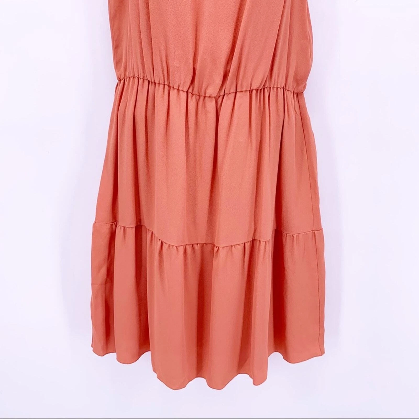 NUOVO abito estivo rosso Valentino Aragosta crepe taglia 42 6