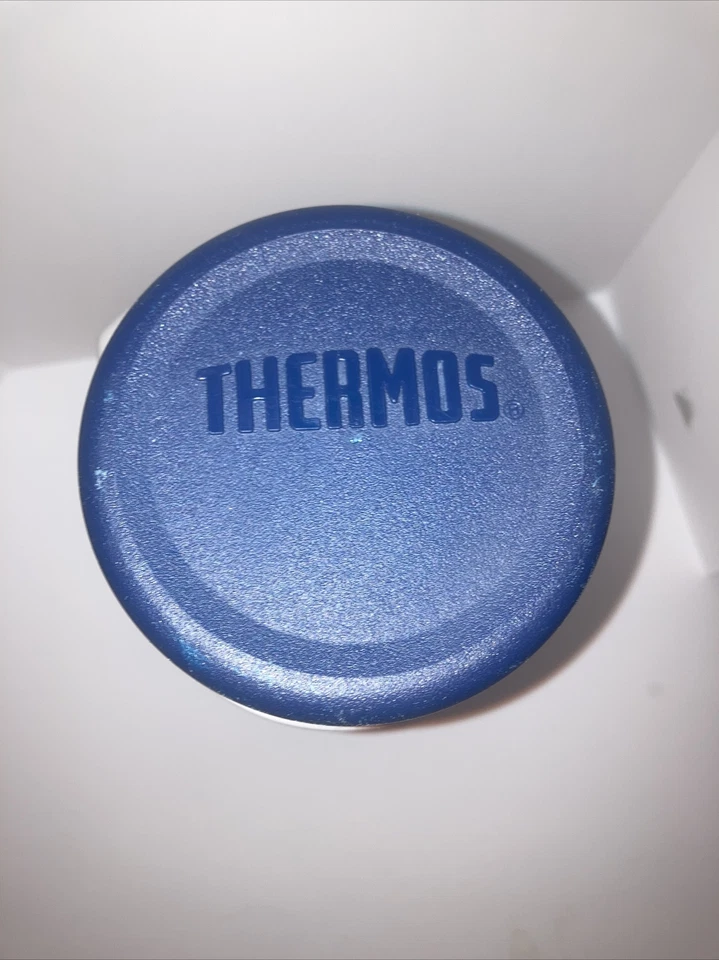 THERMOS MODELO #4415 Líquido aislante vintage muy limpio con mango gris Foto 2 de 4