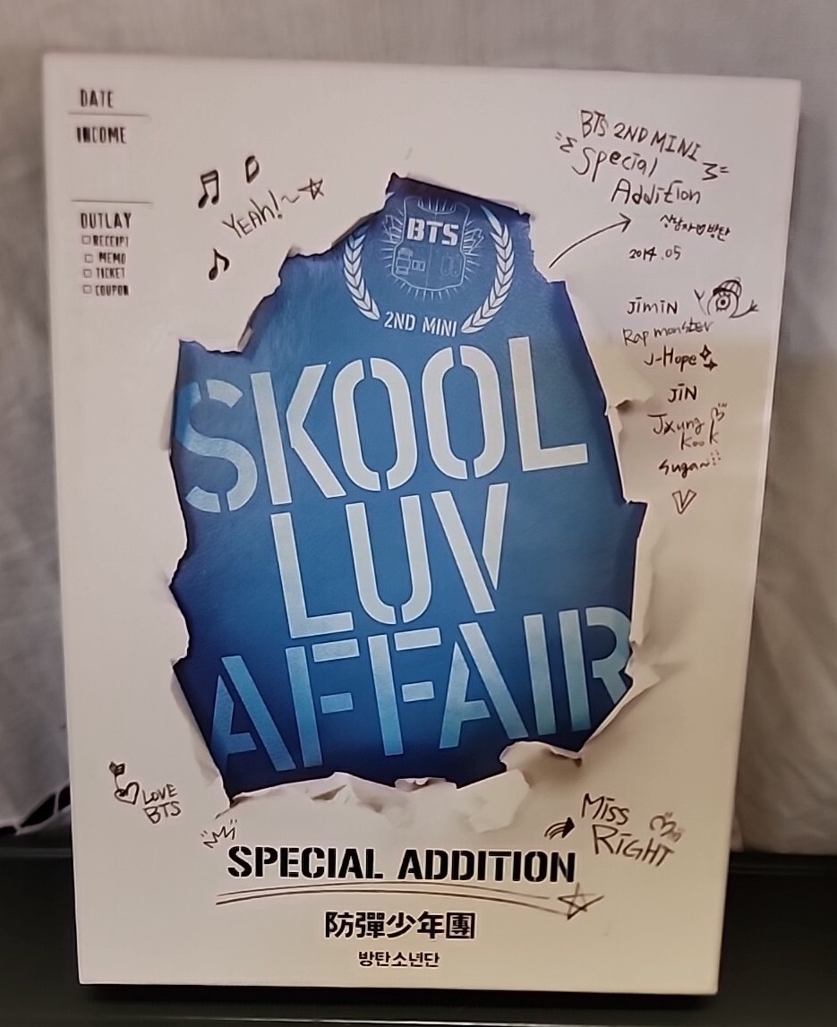 Official BTS Skool Luv Affair Special Edition Album 2014 | eBay