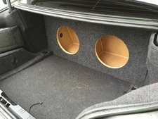 ZEnclosures 2004-2010 BMW 5 Series 2-12" SUB BOX Subwoofer Enclosure Speaker Box