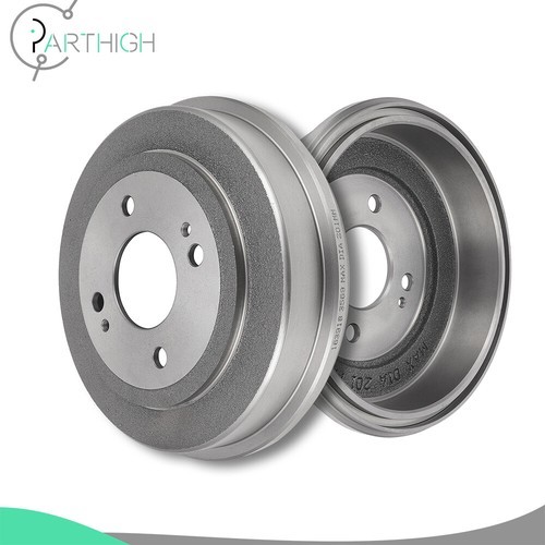 Pair Rear Brake Drums Left & Right For 92-00 Honda Civic 86-89 Honda Accord - Picture 5 of 7