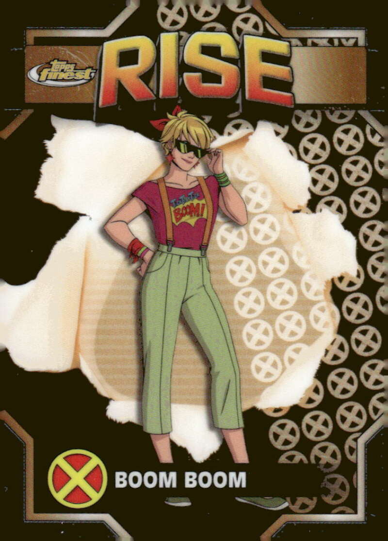 2025 Topps Finest X-Men 97 #30 Boom Boom