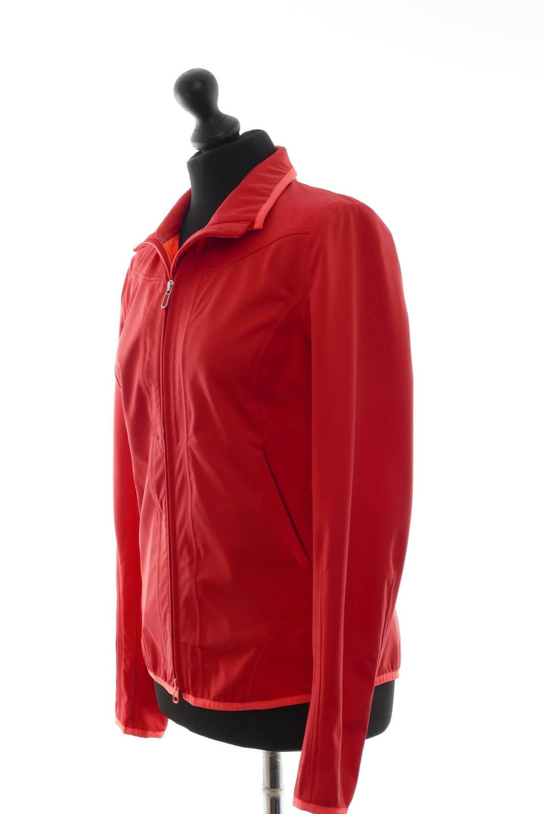 Hugo Boss Green Women's Softshell Jacket Judice 1 36 Red Solid Light Softshell image 3