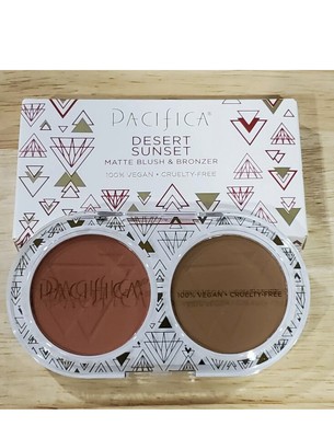 pacifica matte blush and bronzer