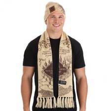 Harry Potter: Marauders Map Hat and Scarf Set