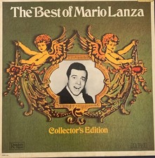 THE BEST OF MARIO LANZA Box Set  COLLECTORS EDITION W/CERTIFICATE ex/nm