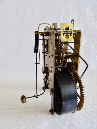 cLOCK MOVEMENT ST BRASS ANTIQUE STEAMPUNK MACHINE AGE INDUSTRIAL DECOR neocurio - Picture 5 of 7