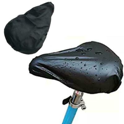 Waterproof Bicycle Seat Cover Elastic Rain Dust Resistant Bike NEW Cover Nice
