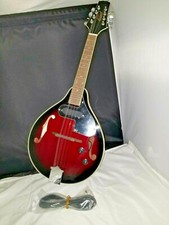 ELECTRIC MANDOLIN A STYLE CHERRY BURST NICKEL HARDWARE -NEW 