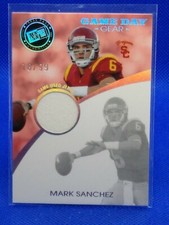 2009 Signature Edition Game Day Gear Holofoil /99 Mark Sanchez #GDG-MS Rookie RC